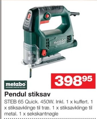 Bauhaus Metabo stiksav tilbud