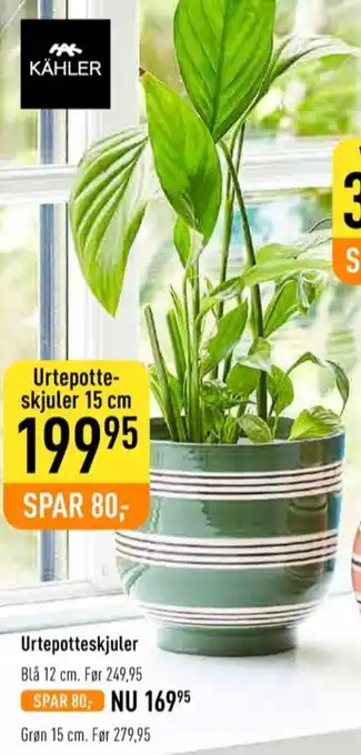Kähler urtepotteskjuler
