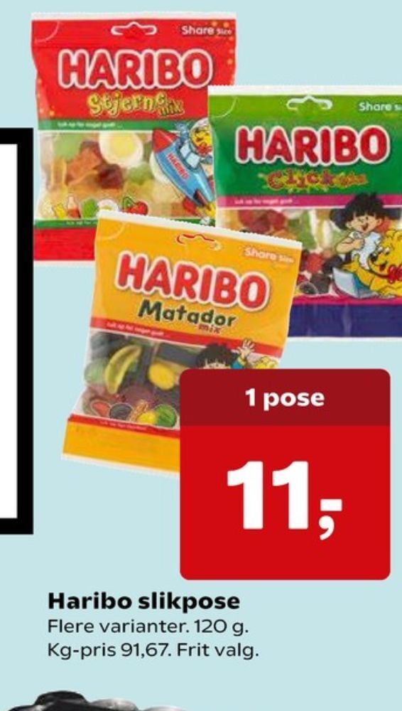Dagli'Brugsen Matador mix slikposer tilbud