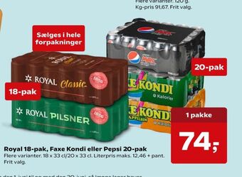Dagli'Brugsen Classic øl tilbud
