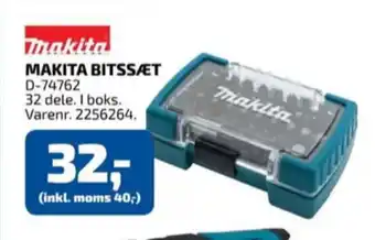 Davidsen Makita bitssæt tilbud