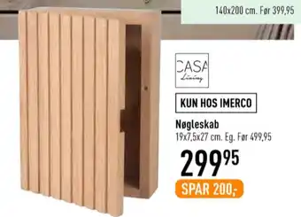 Imerco Casa living nøgleskab tilbud