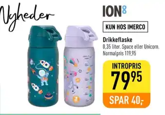 Imerco Ion8 drikkeflaske tilbud