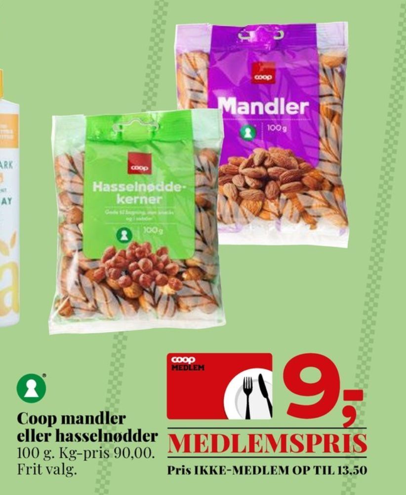 Dagli'Brugsen Coop mandler tilbud