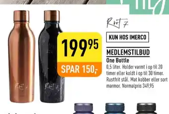 Imerco Root7 drikkeflaske tilbud
