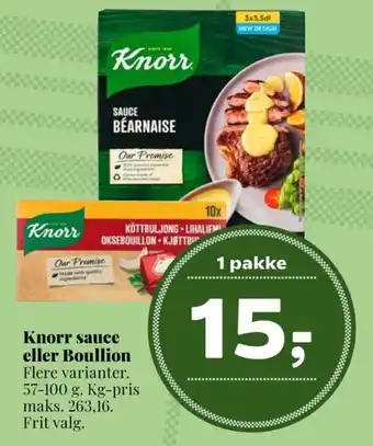 Dagli'Brugsen Knorr sauce pulver tilbud