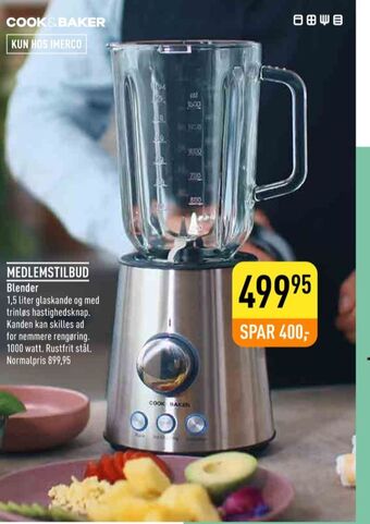 Imerco Cook & baker blender tilbud