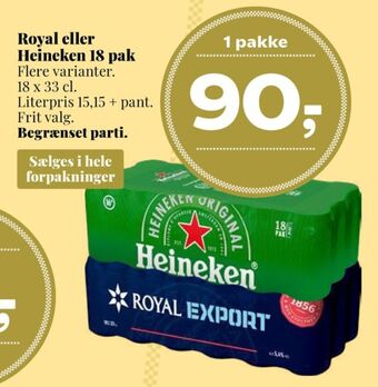Dagli'Brugsen Export øl tilbud