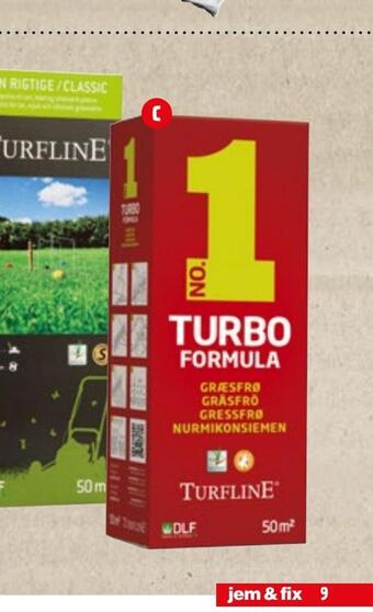 jem & fix Græsfrø no. 1 turbo formula tilbud