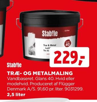 jem & fix Træ- og metalmaling tilbud