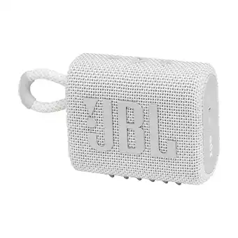 Power Jbl go 3 højttaler hvid tilbud