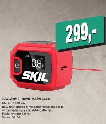 Harald Nyborg Dobbelt laser vaterpas tilbud