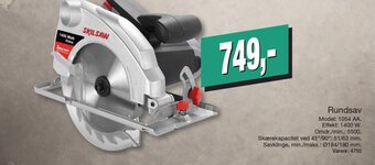 SKILSAW Rundsav