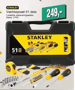 Harald Nyborg STANLEY Værktøjssæt 51 dele tilbud