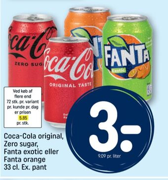 REMA 1000 Coca cola cola tilbud