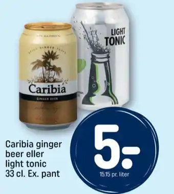 REMA 1000 Caribia ginger beer tilbud