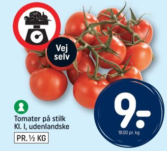 REMA 1000 Ukendt tomater tilbud