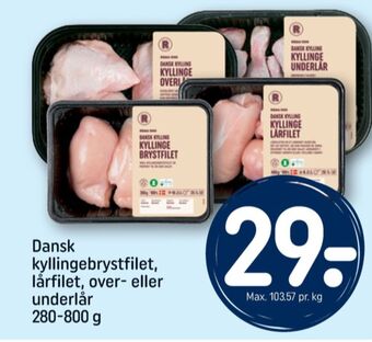 REMA 1000 Rema 1000 kyllingebrystfilet tilbud