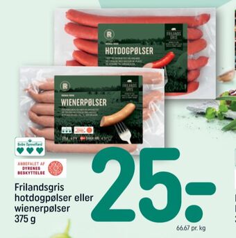 REMA 1000 Rema 1000 hotdogpølser tilbud