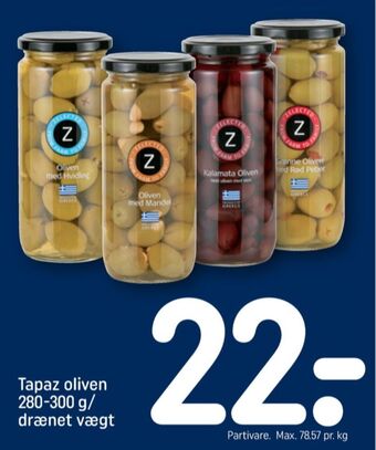 REMA 1000 Zelected oliven tilbud