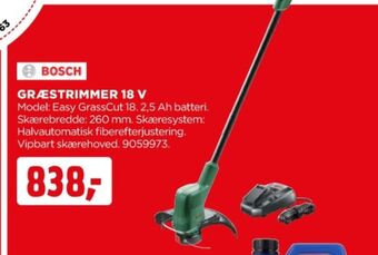 jem & fix Bosch græstrimmer tilbud
