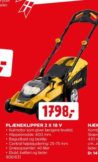 jem & fix Falke plæneklipper tilbud