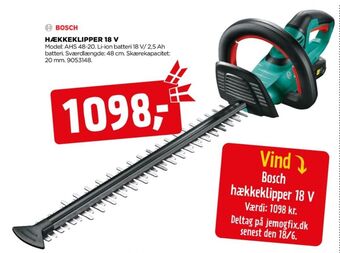 jem & fix Bosch hækkeklipper tilbud