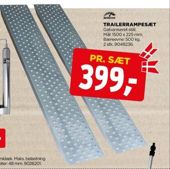 jem & fix Autozone trailerrampe tilbud