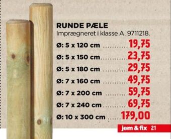 jem & fix Ukendt pæle tilbud
