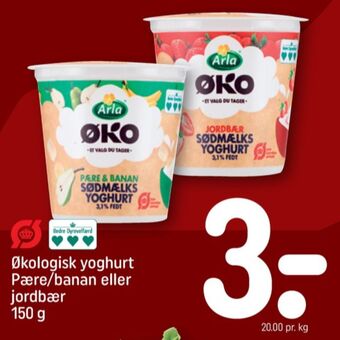 REMA 1000 Arla yoghurt pære & banan tilbud