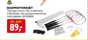 jem & fix Ukendt badmintonsæt tilbud