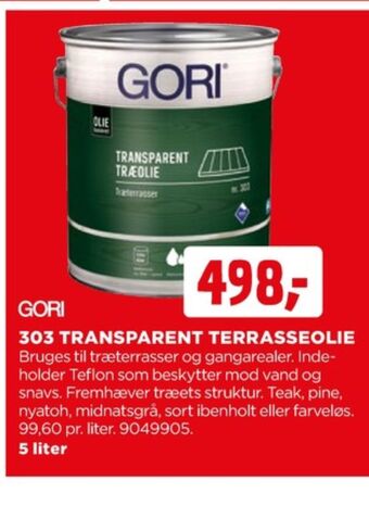 jem & fix Gori træolie tilbud