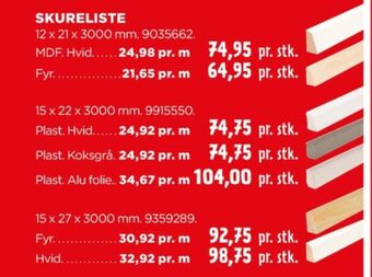 Hornbaek skureliste