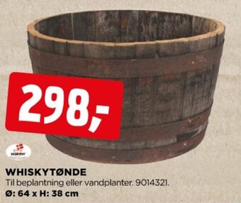 jem & fix Scan-pot whiskytønde tilbud