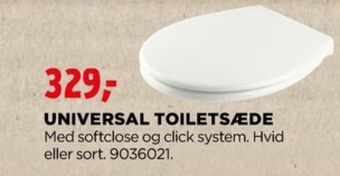 jem & fix Ukendt toiletsæde tilbud