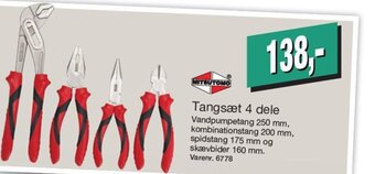 Harald Nyborg Tangsæt 4 dele tilbud