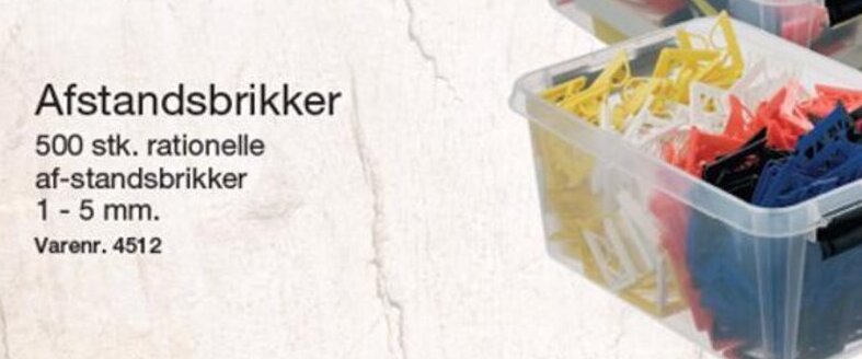 Harald Nyborg Afstandsbrikker tilbud