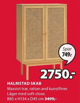 JYSK HALMSTAD SKAB tilbud