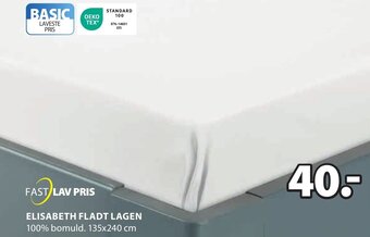 JYSK ELISABETH FLADT LAGEN tilbud