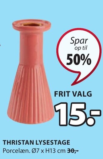 JYSK THRISTAN LYSESTAGE tilbud