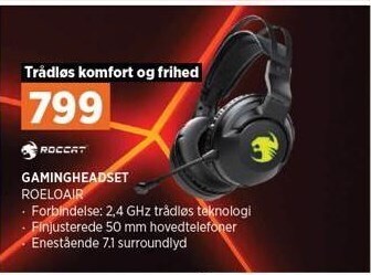 Power Gamingheadset tilbud