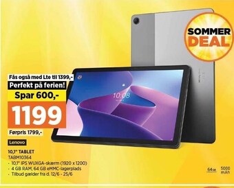 Lenovo 10,1''tablet