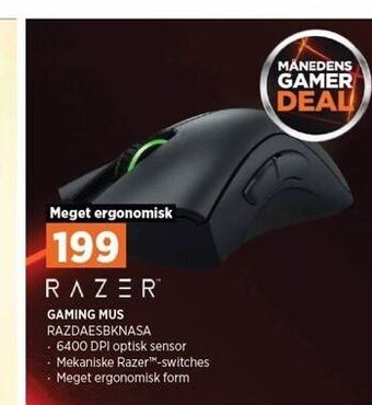 Power Gaming mus tilbud