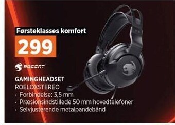 Power Gamingheadset tilbud