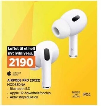 Power Airpods pro 2022 tilbud