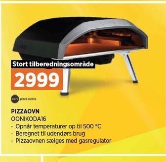 Power Pizzaovn tilbud