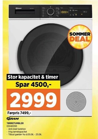 Power Tørretumbler tilbud