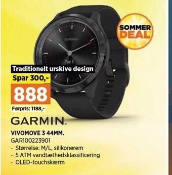 Power Vivomove 3 44mm tilbud