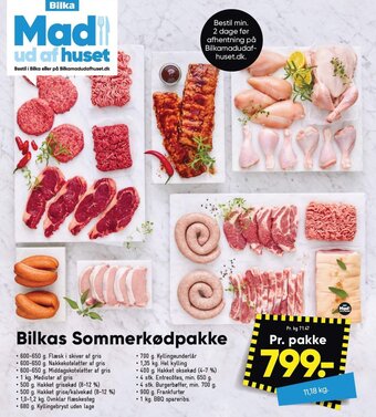 Bilka Bilkas Sommerkødpakke tilbud
