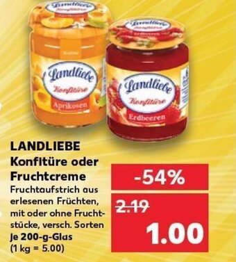 LANDLIEBE Konfitüre oder Fruchtcreme